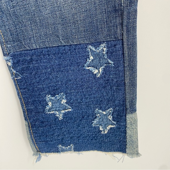 Polo Ralph Lauren Waverly Crop Patchwork Jean 26 - Picture 6 of 16